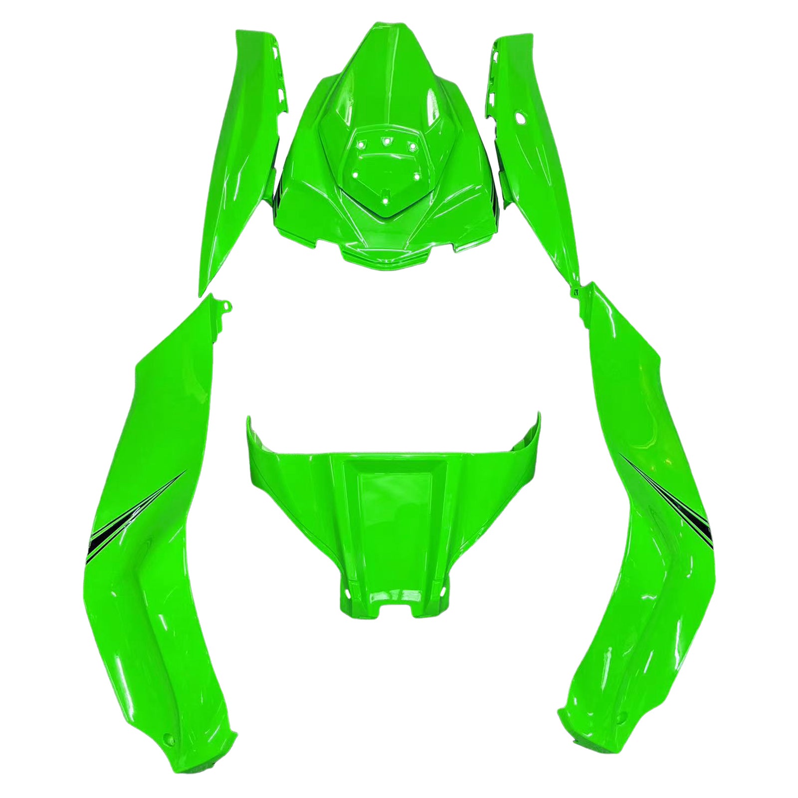 Injection Fairing Kit Bodywork Plastic ABS fit For Kawasaki ZX10R 2016-2020