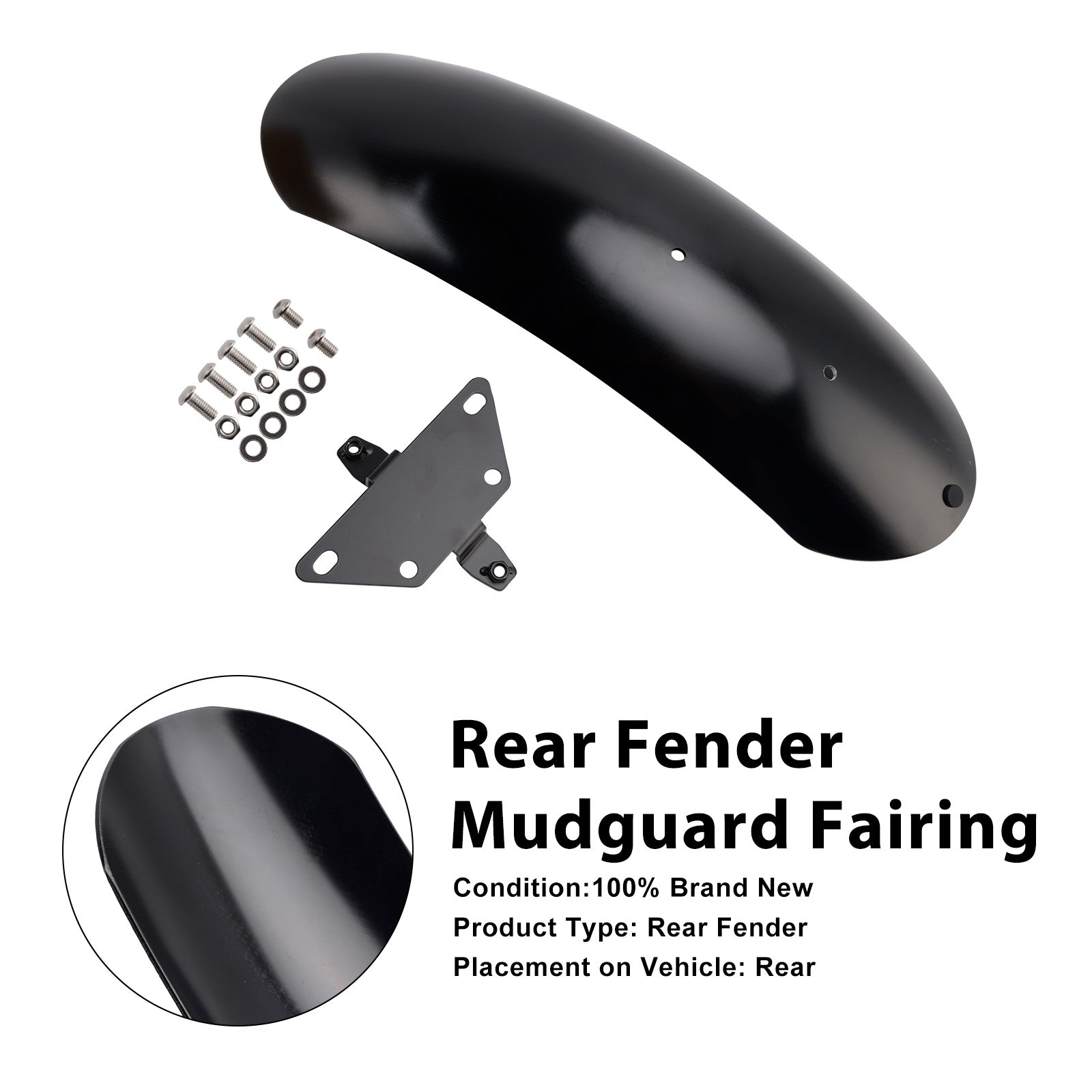 2018-2025 For Ducati Scrambler 1100 ( PRO/Sport/Spezial/ Dark PRO/Sport PRO ) Steel Front Fender Mudguard