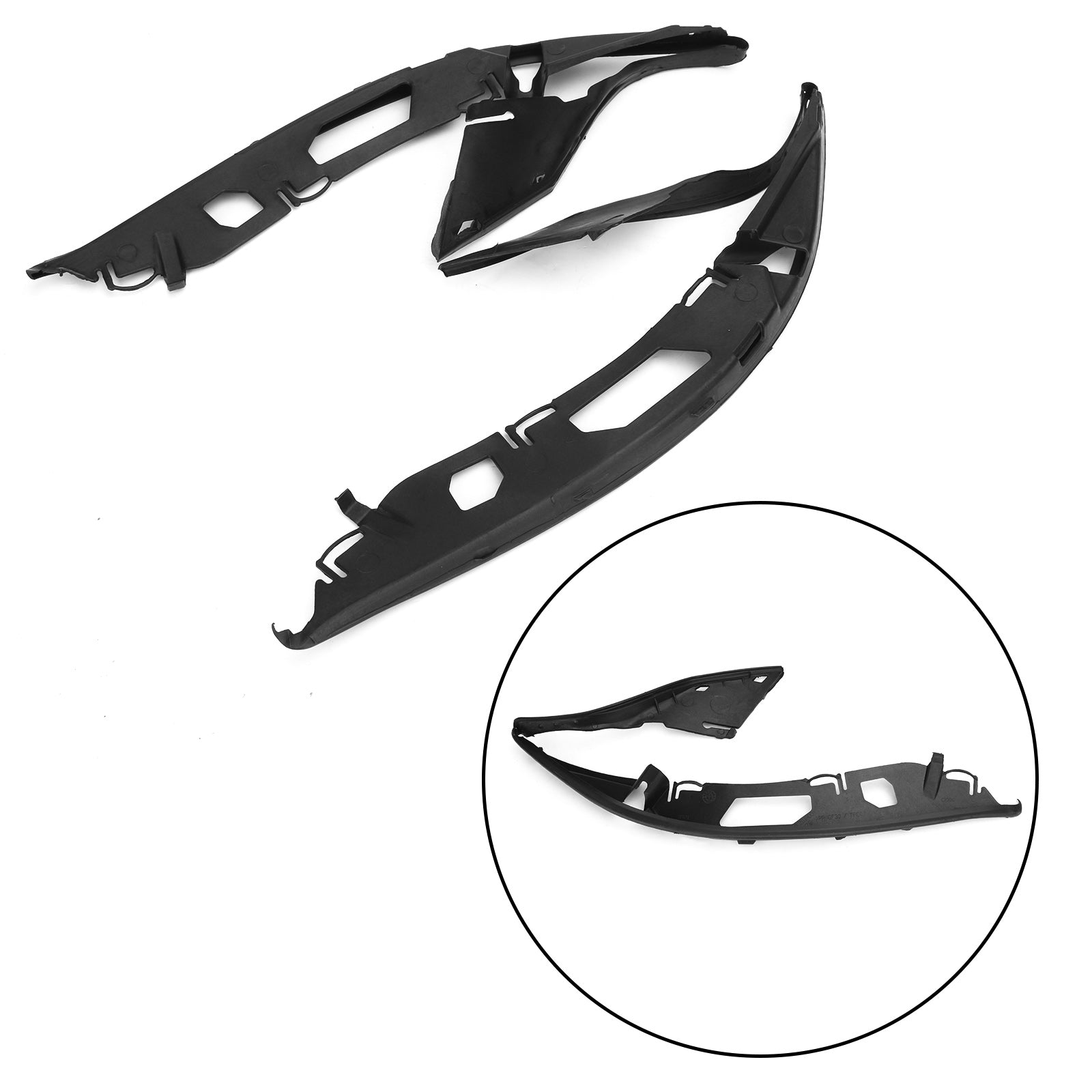 Par L+R de juntas de vedação para faróis superiores para BMW5 E60 525xi 530i 04-10