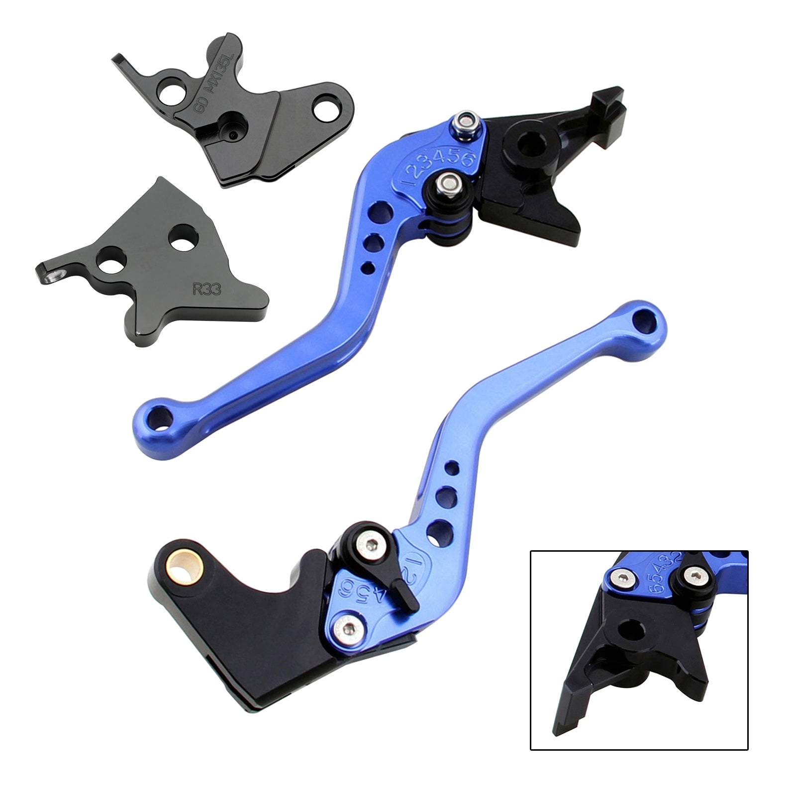 2005-2014 Yamaha YBR125 Ny kort clutchbremsespak