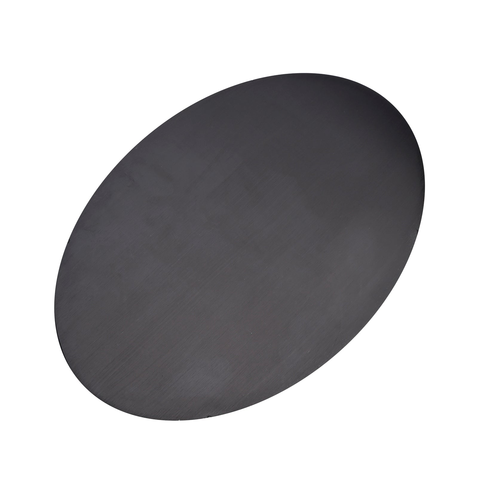 Plaque d'images en alliage en aluminium vierge ovale diy ajustement universel pour moto