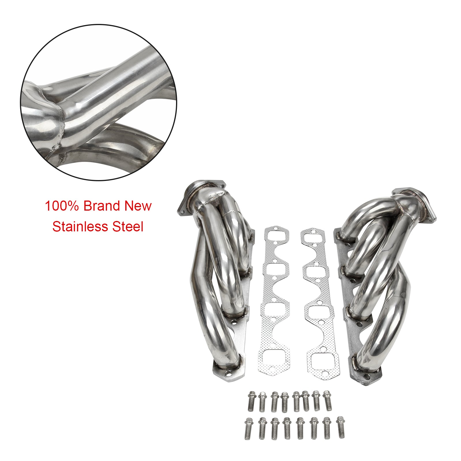 Hlavičky výfukového potrubia z nehrdzavejúcej ocele Fit Mustang 5.0 V8 GT/LX/SVT 1979-1993