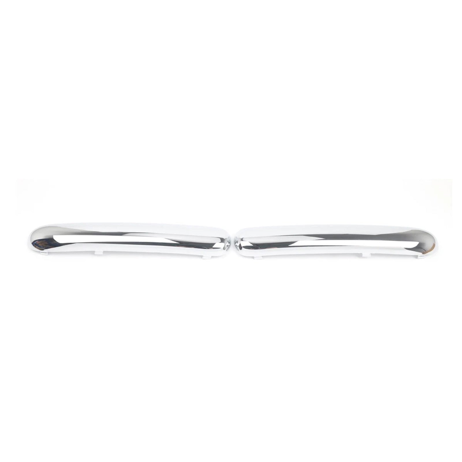 2001-2004 Mini One Cooper R50/R52/R53 Pair Front Bumper Chrome Trim Set