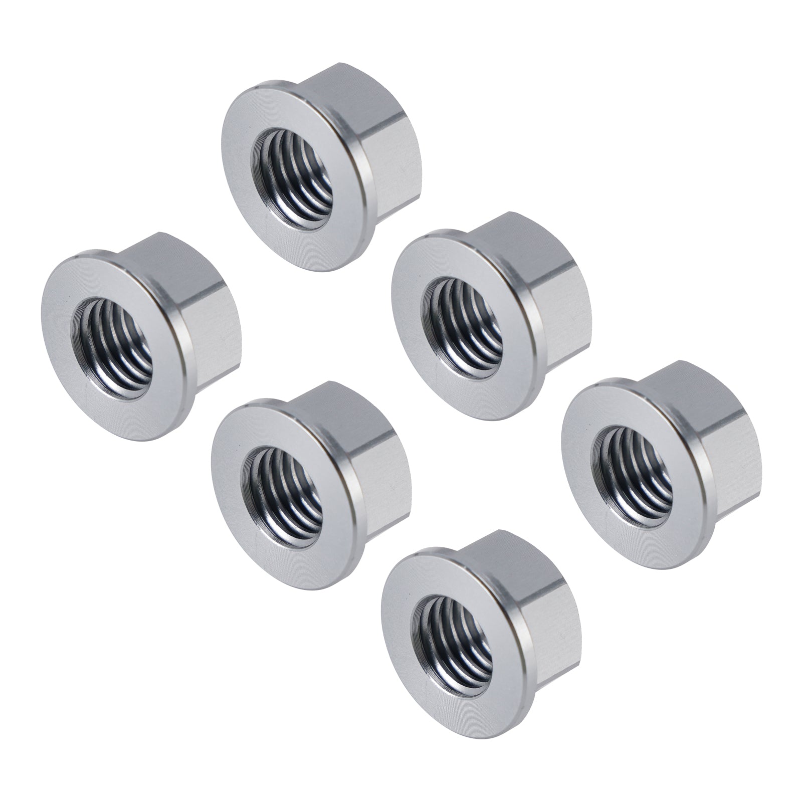 Rear Sprocket Nut Kit M10x1.5mm Gray For Aprilia RSV RSV4 1000R Factory 2004-2016