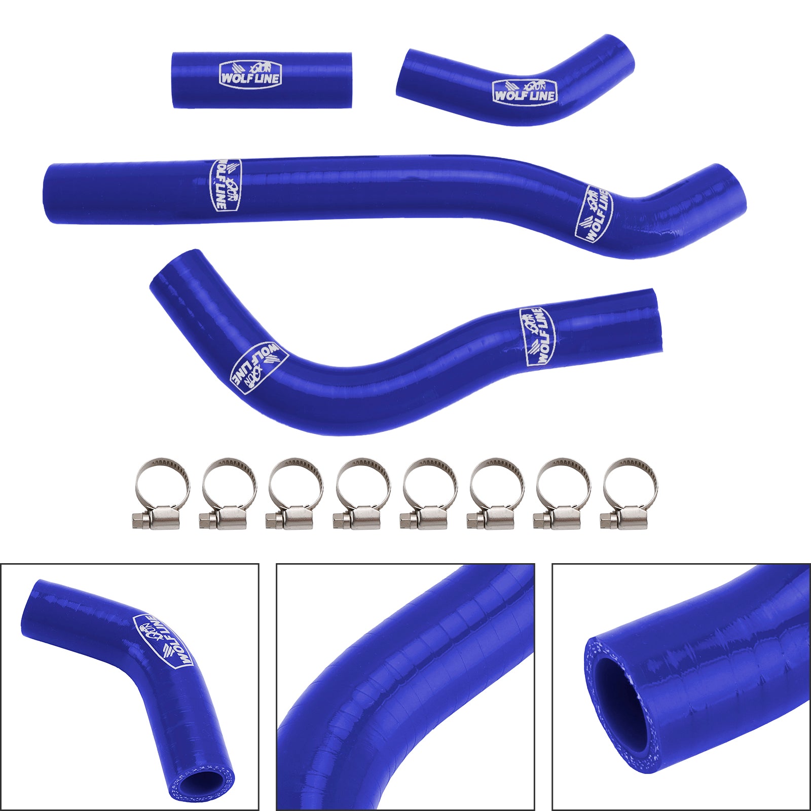 2022-2025 Honda CRF250R CRF250RX Silicone Radiator coolant Hose