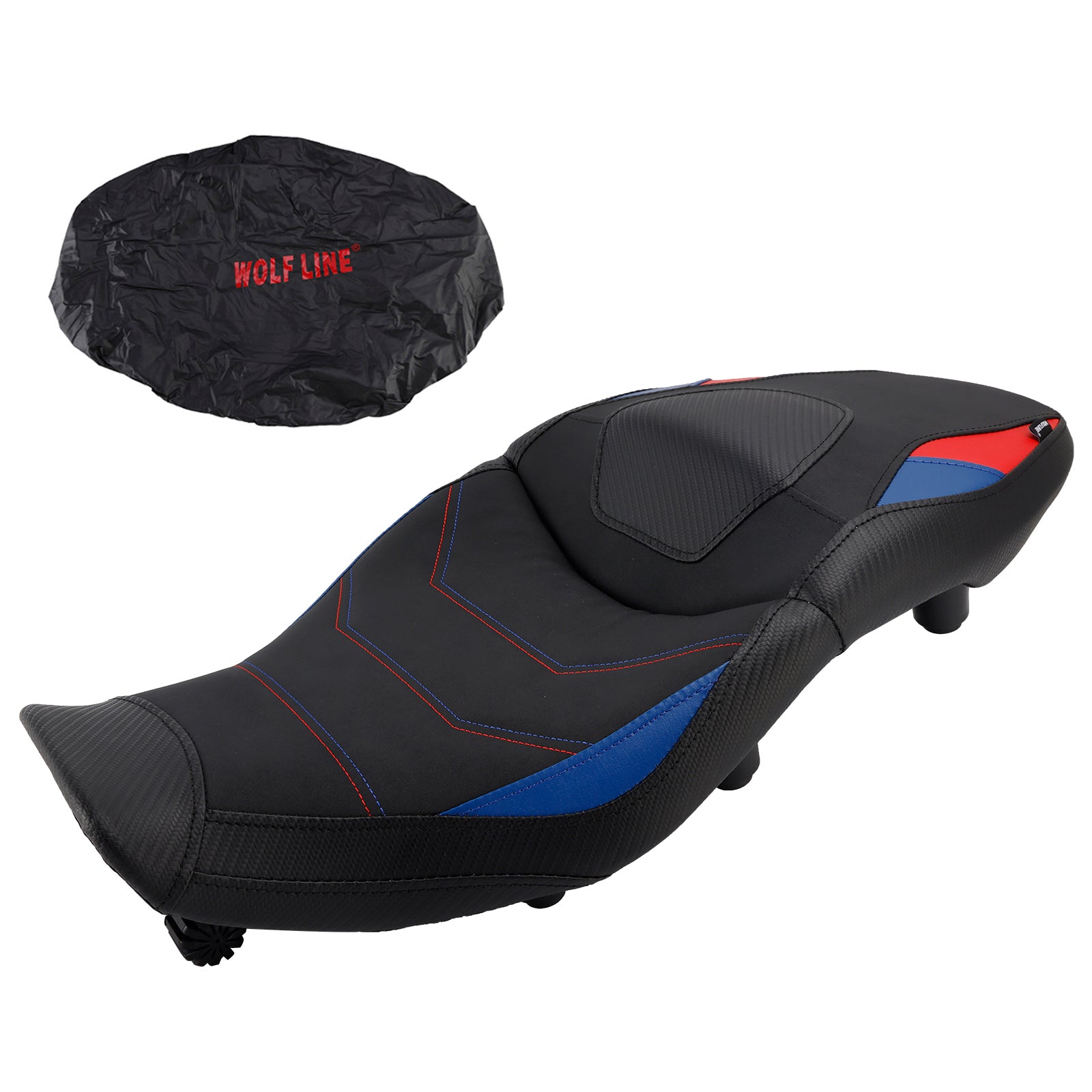 2024-2025 M1000XR Front Rear Driver Passenger Seat -20mm Black