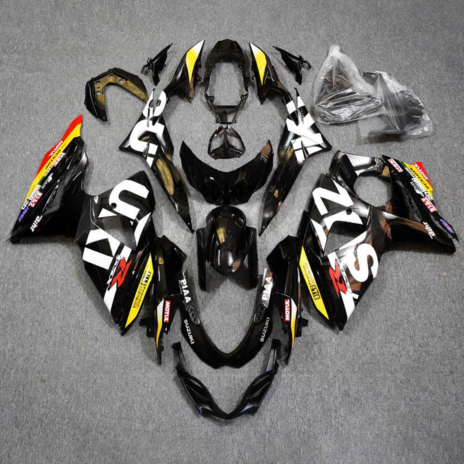 Injection Fairing Kit Bodywork Plastic ABS For Suzuki GSXR1000 2009-2016 K9