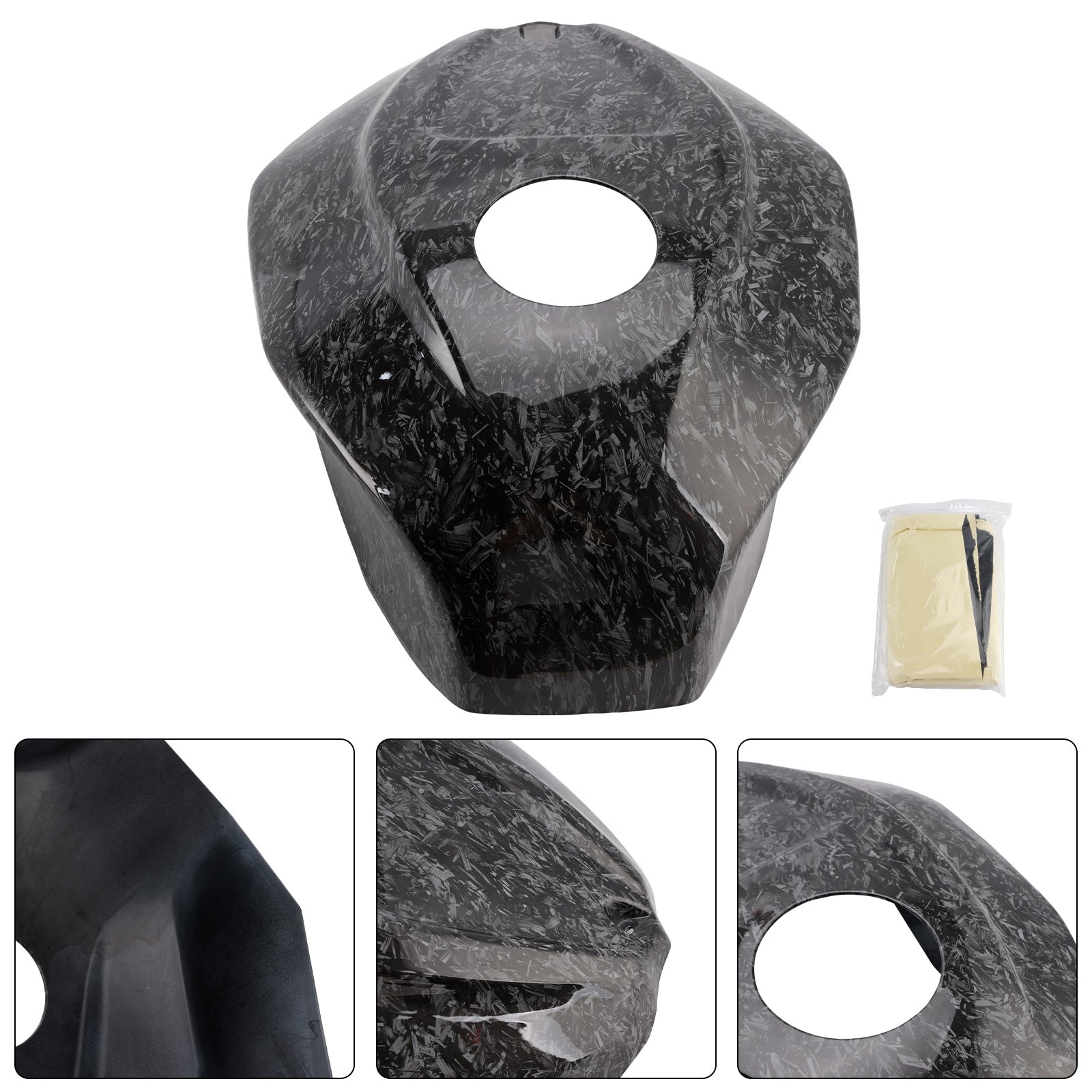 Capot de carénage de garniture de couvercle de réservoir d'essence Aprilia RSV4 2021-2024