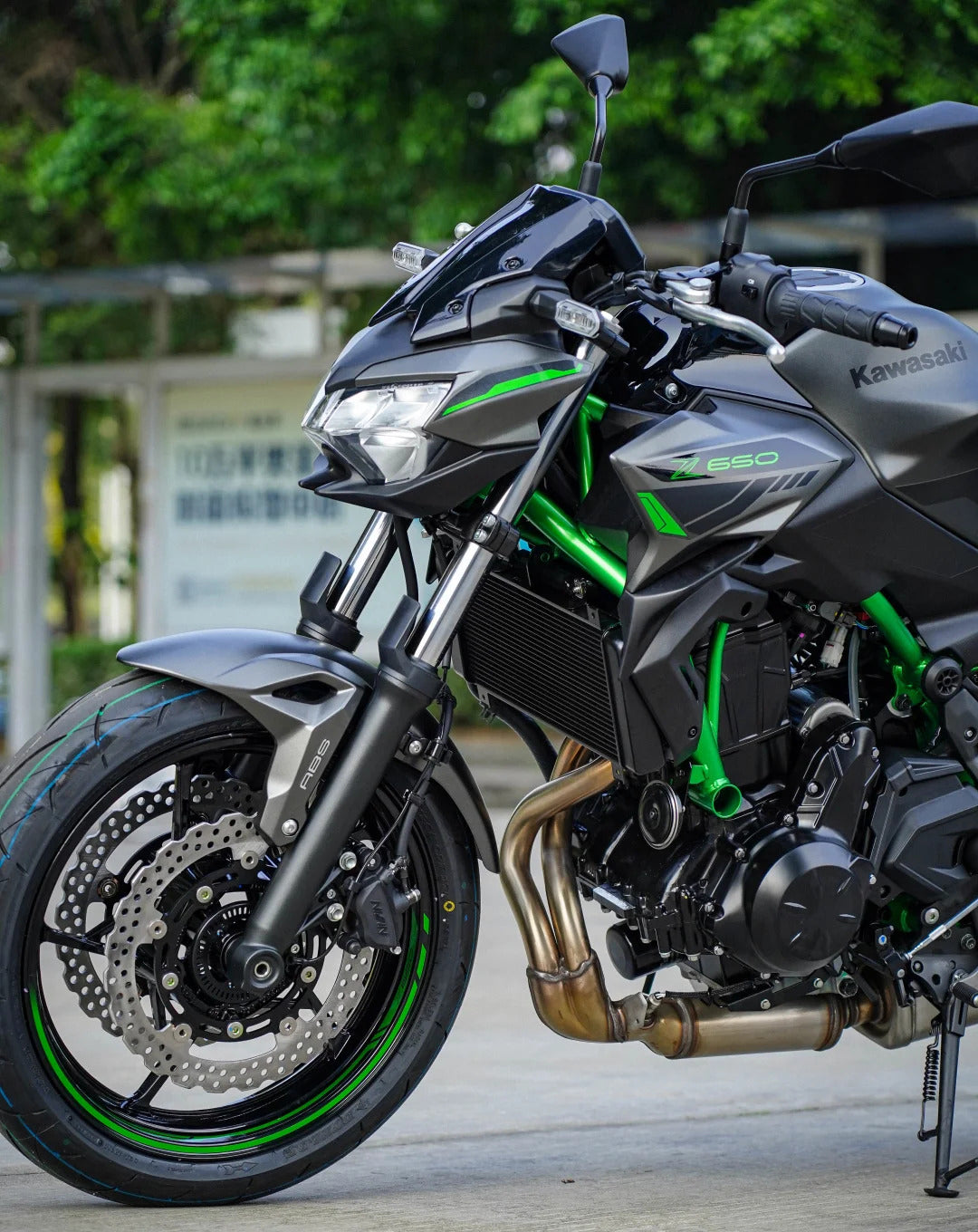 2020-2023 Kawasaki Z650 injectiekuipset carrosserie kunststof ABS