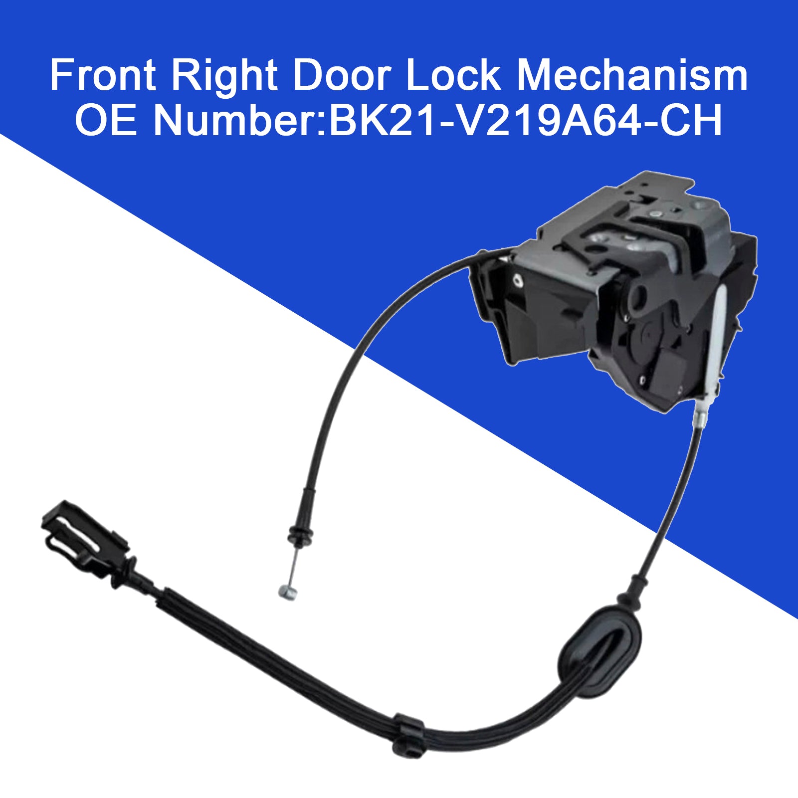 Rechtsvoor Deurslot BK21-V219A64-CH Voor Ford Transit Tourneo Custom V362