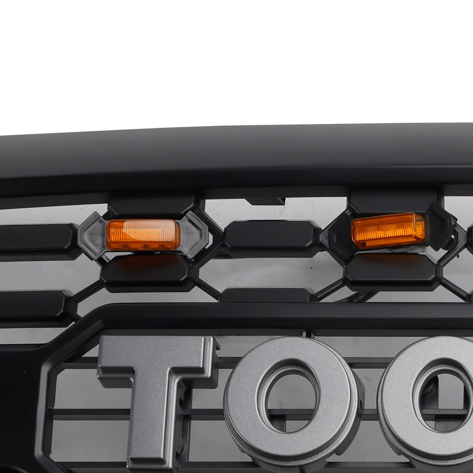 Matte Black Front Bumper Grill Grille Fit Toyota Tundra 2003-2006 W/Light