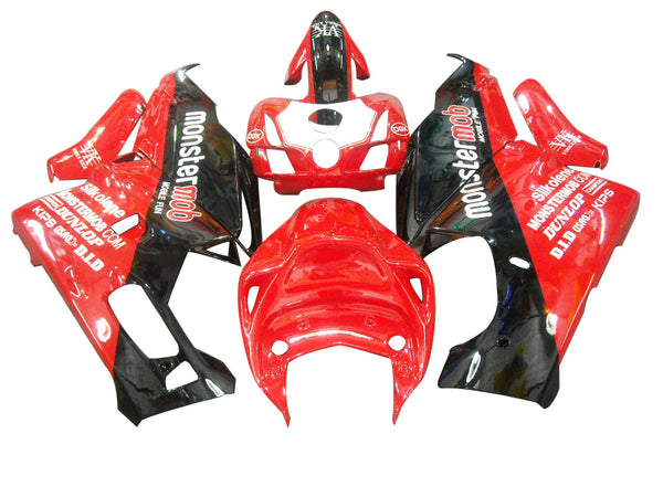 2003-2004 Ducati 999 Red & Black Monster Mob Racing Fairings (Generic