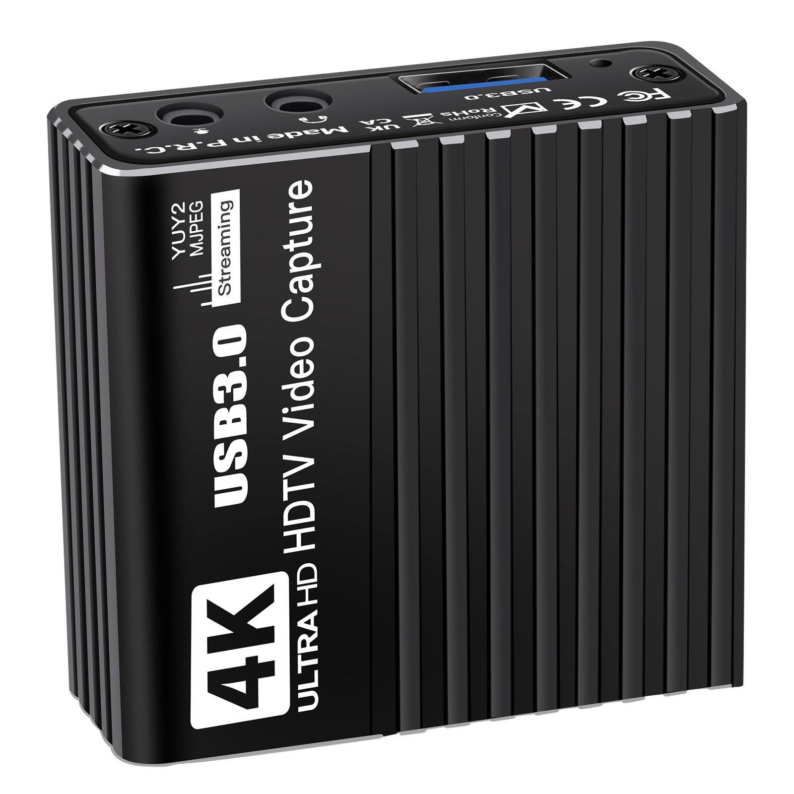 USB 3.0 video-opnamekaart HDMI 4K opnamebox Game Live-uitzending microfoon