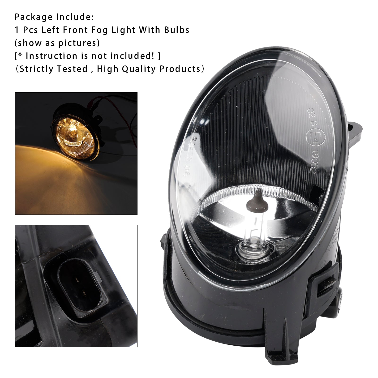 2005 2006 2007 2008 Audi A6 C6 1 Pcs Left Front Bumper Fog Light