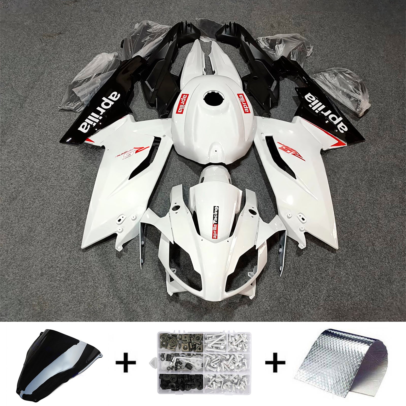2006-2011 Aprilia Rs125 injektionsmässa kit Bodywork Plastic ABS