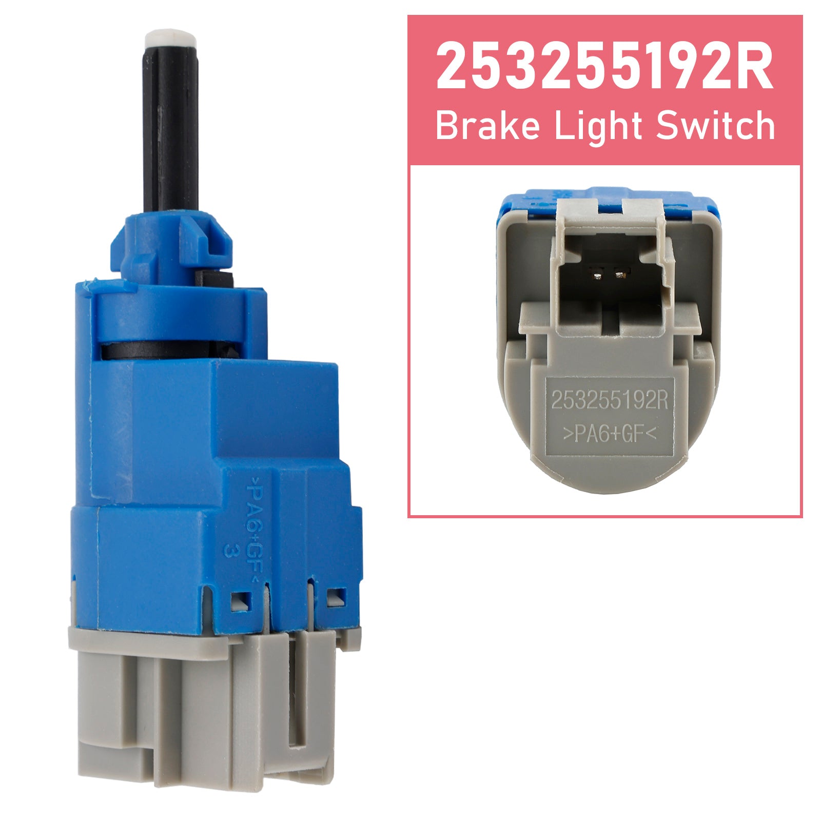 Brake Light Switch for Renault Captur Clio Kwid Trafic 253255192R