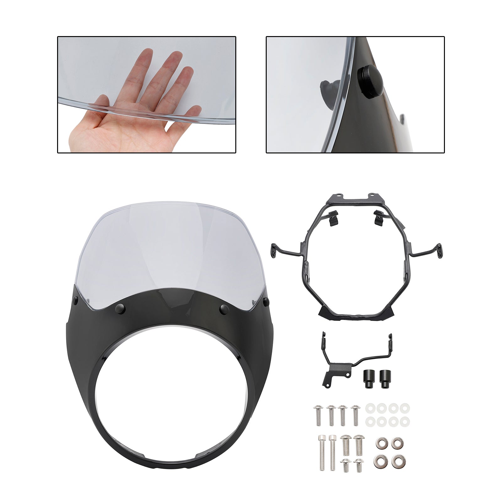 2023-2024 Honda GB350 GB350S vindrutan vindruta strålkastare