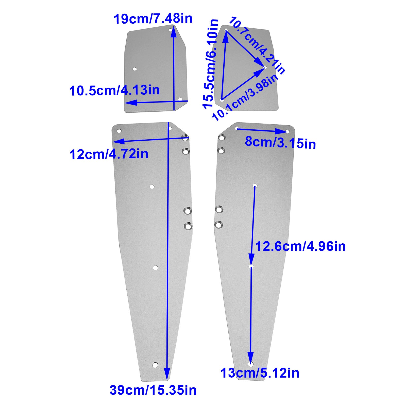Windshield Windscreen Fit for Moto Guzzi V7 Classic 2016-2023 V9 Bobber 2018-23
