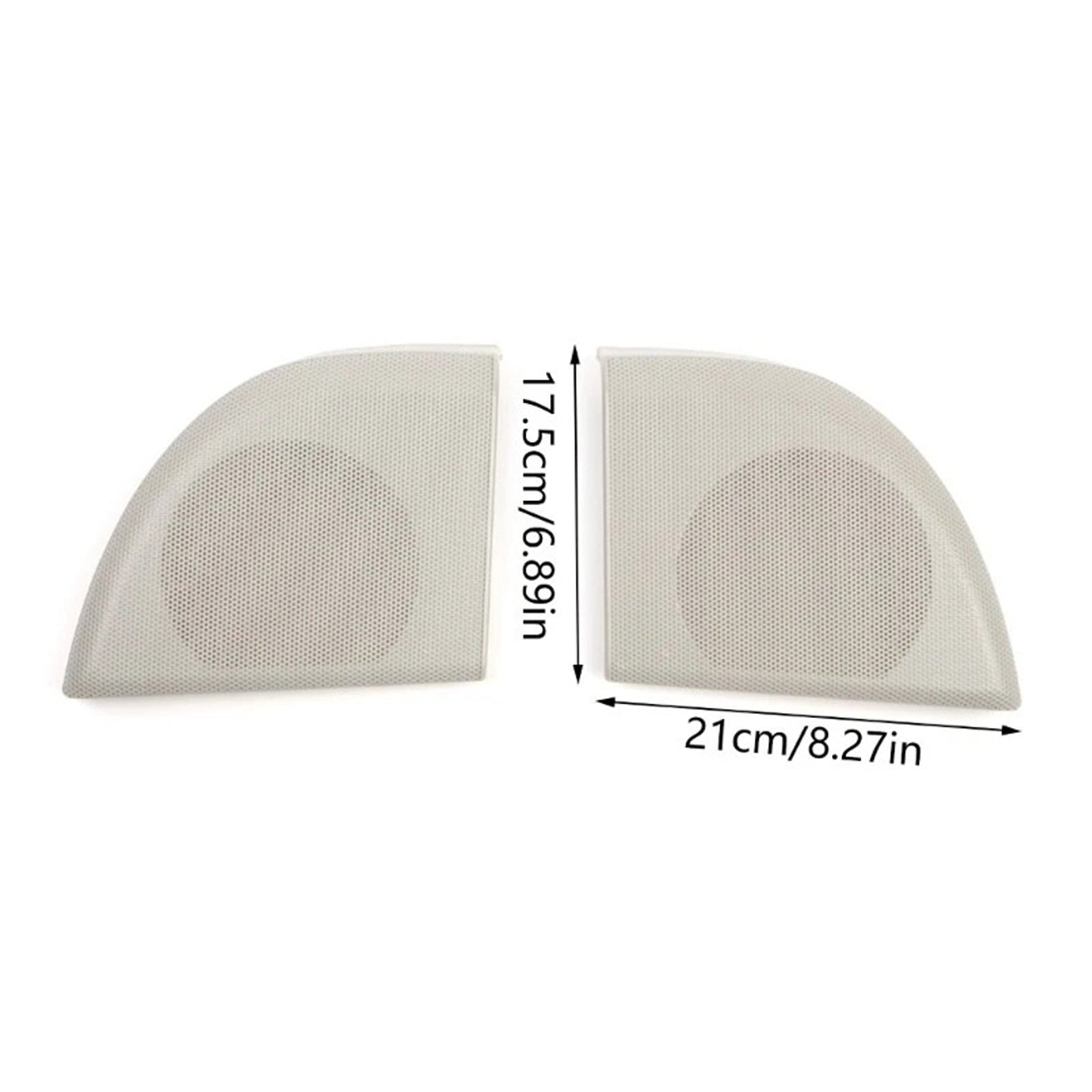 Pair Front Door Speaker Cover For Mercedes W203 CLC Coupe A20372704887E94