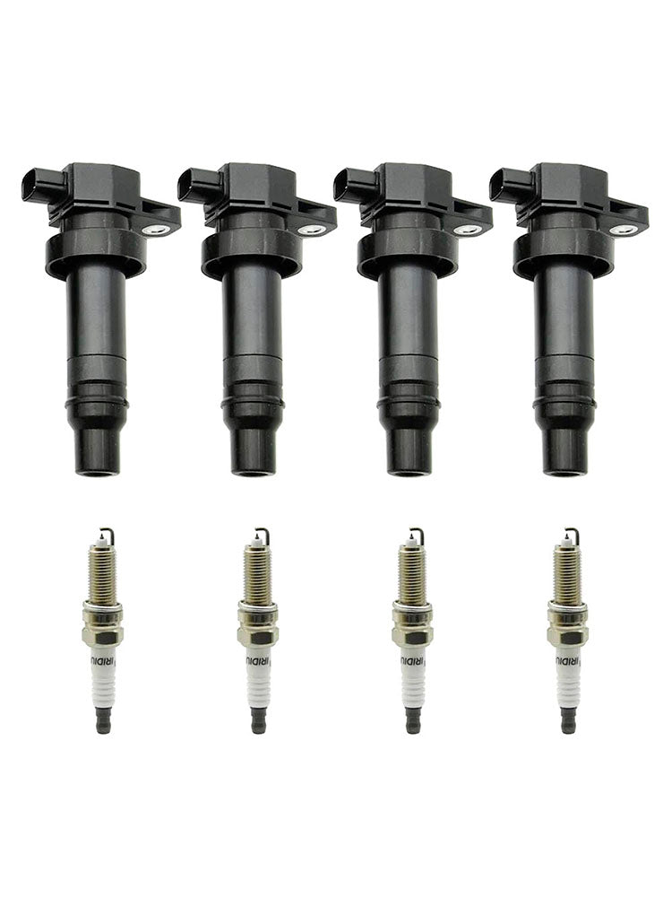 2010-2013 Kia Soul 1.6L L4 Bobina de ignição +vela de ignição UF636 4pcs