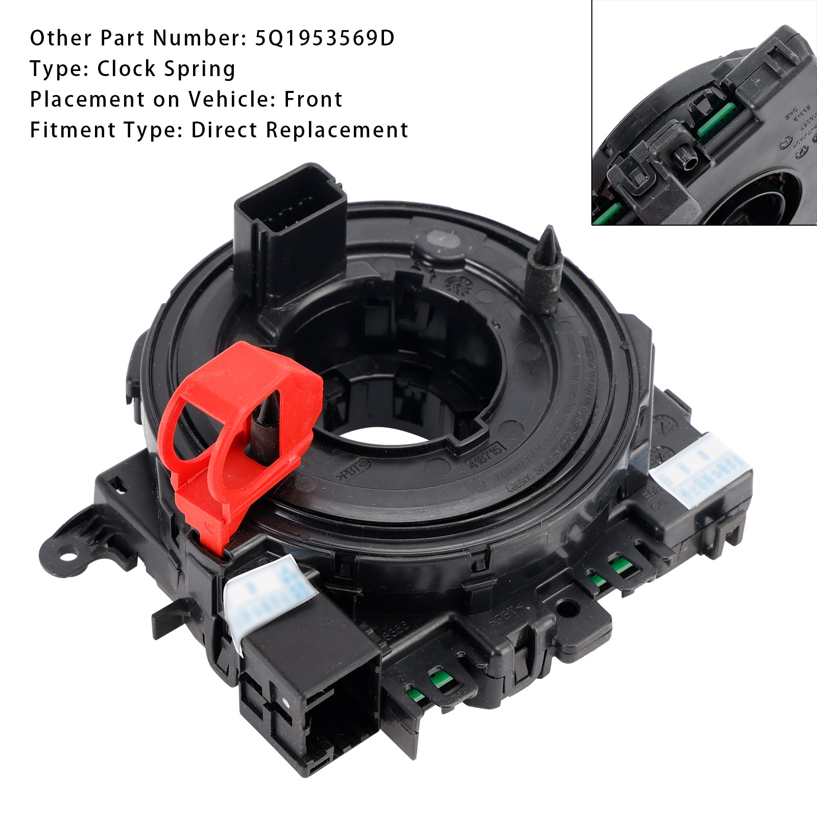 2019-2021 Volkswagen Jetta Klockfjäder 5Q1953569D