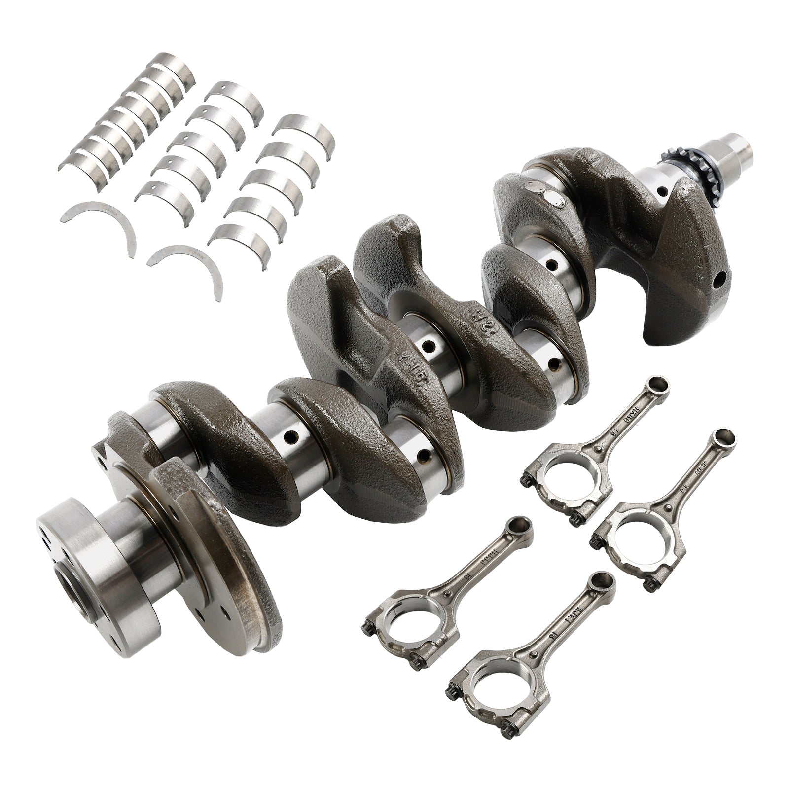 Kľukový hriadeľ pre Kia Rio EX Hatchback, 4-dverový G4FD, 2012-2017 & Tyče & Ložisko 209102BB03