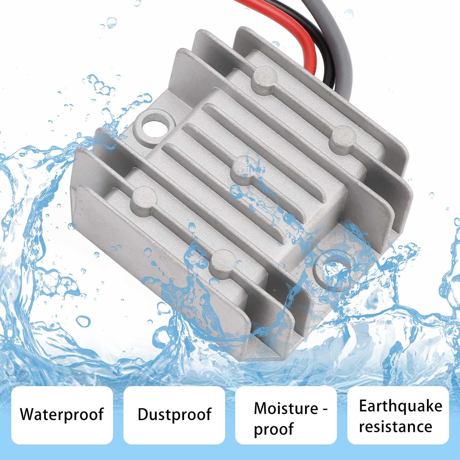 12V/24V To 30V 3.5A 105W Mini Power Supply Boost Conversion With Fuse
