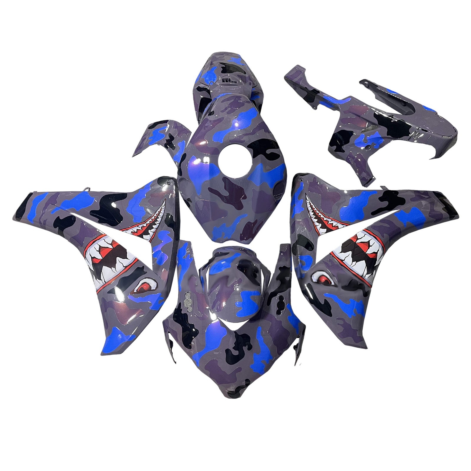 Injectiekuipset carrosserie kunststof ABS voor Honda CBR1000RR 2008-2011