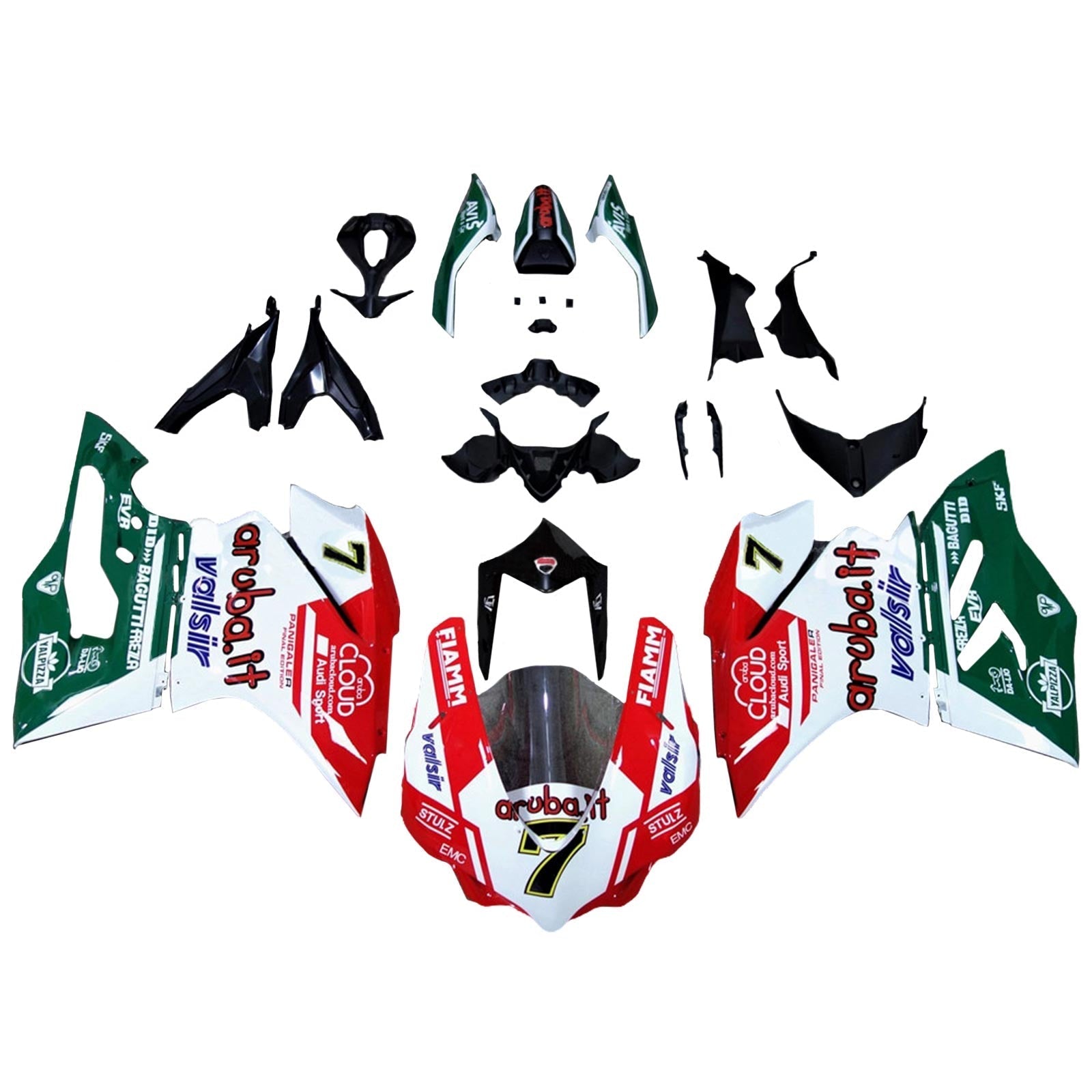 2015-2020 Ducati 1299 959 Fairing Kit Bodywork Plast Abs