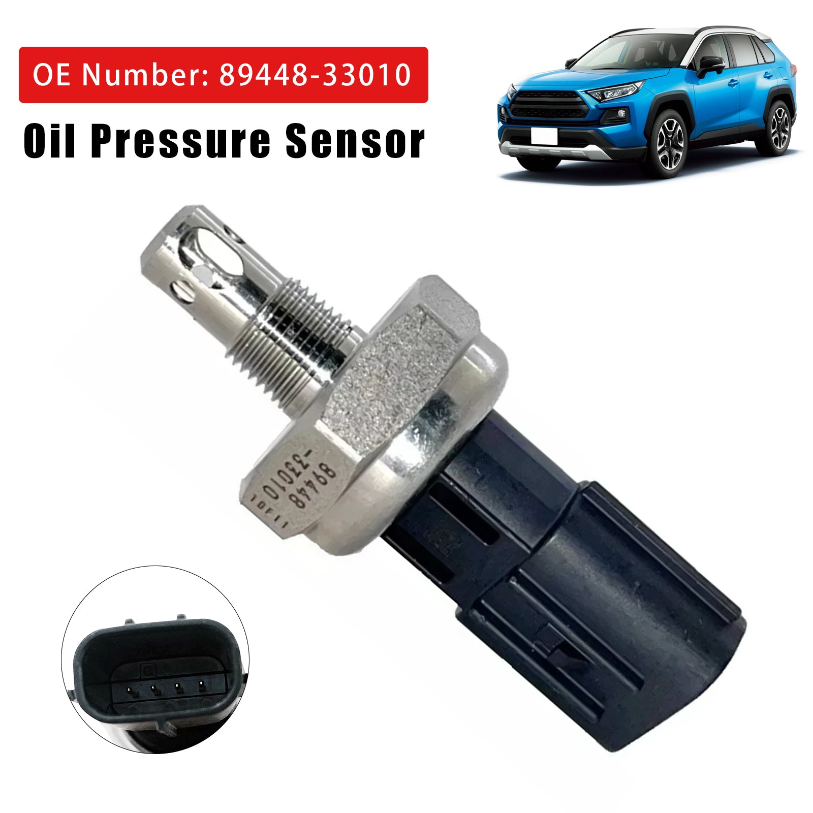 Oil Pressure Sensor 89448-33010 For Toyota Corolla RAV4 2019-2020 2.0L 2.5L