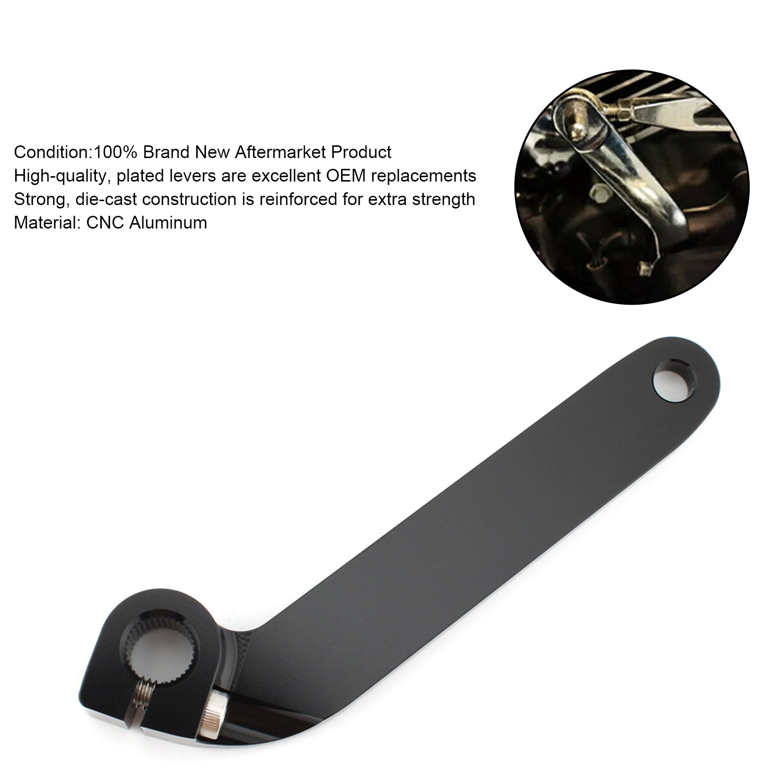 1602-0868 Innerskiftstångsarmspaken för väg King flh flt flrt 84-19