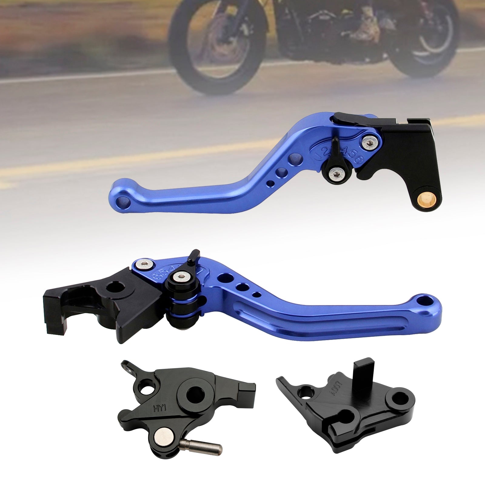 Ny kort kopplingsbromsspak Fit för CFMOTO 400NK 650NK 650MT 650GT 2020-21