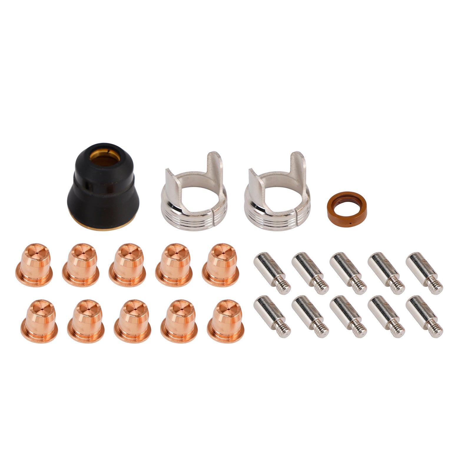 Consommables d'électrode de pointe de torche de découpe Plasma IPT40, 24 pièces, pour CUT-55DS CUT-65DS