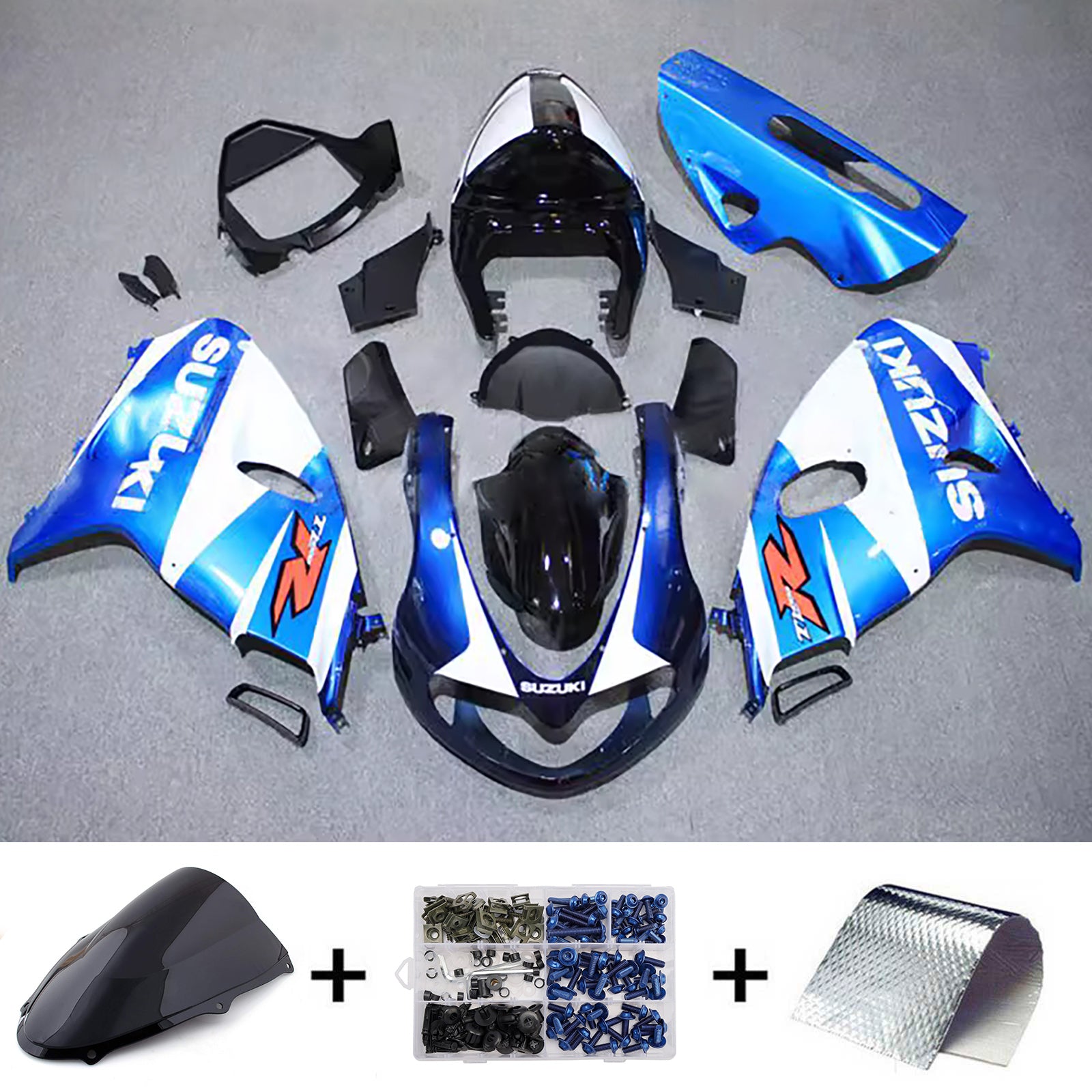Injection Fairing Kit Bodywork Plastic ABS For Suzuki TL1000R 1998-2003