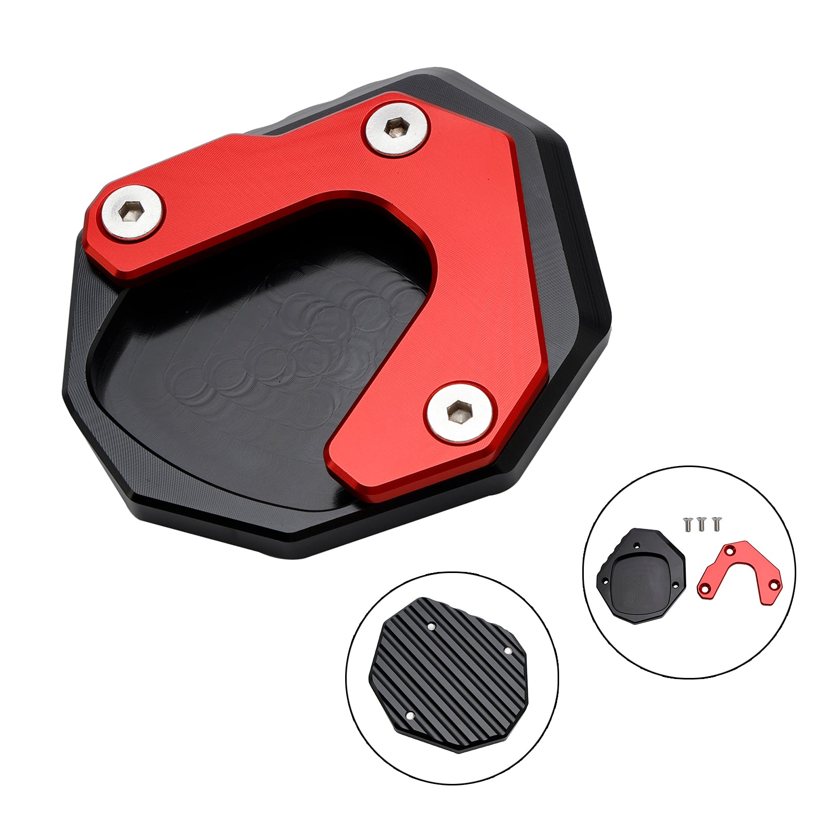 2023-2024 Kickstand Forstørrende platepute Fit for Honda XL 750 Transalp CB750 Hornet