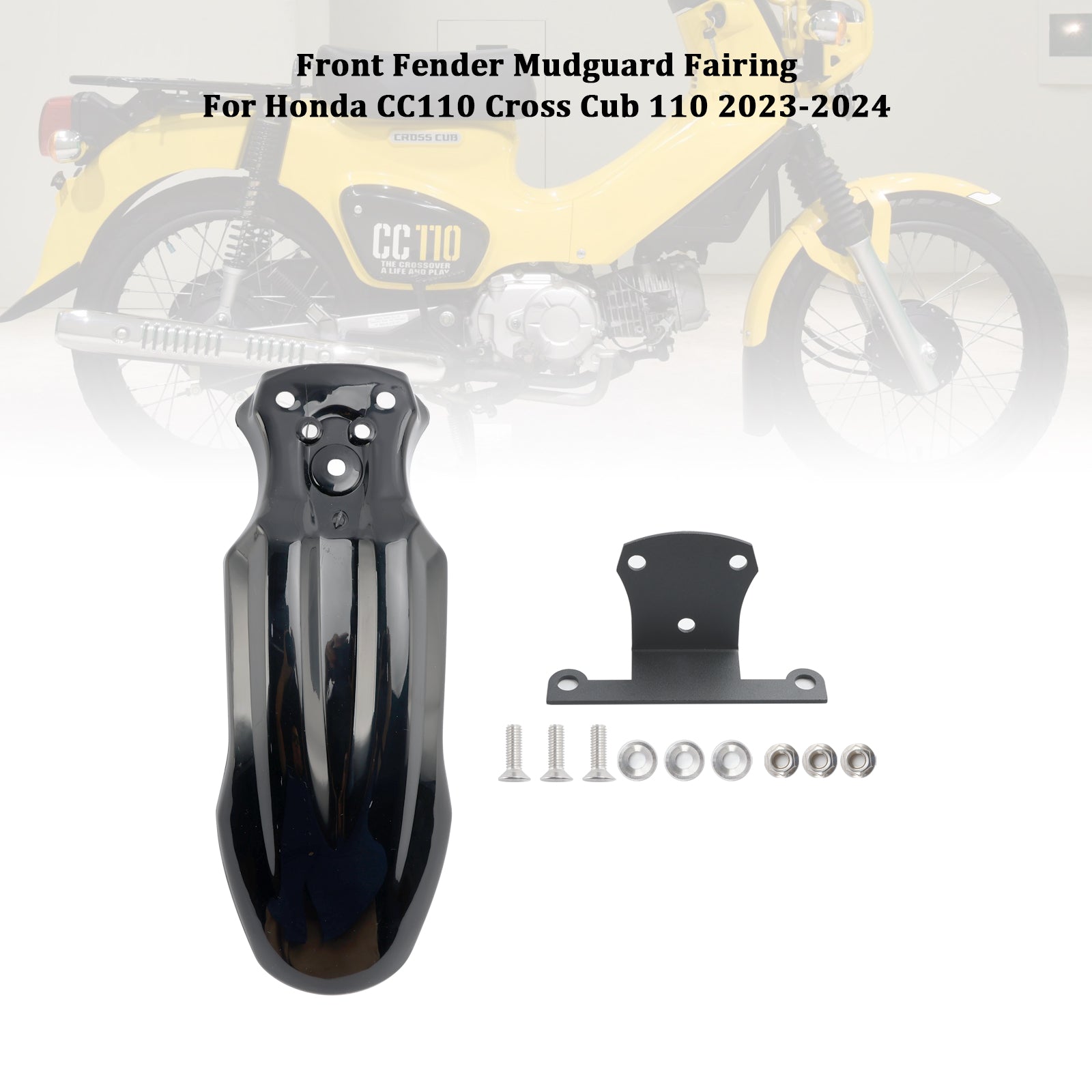 2023-2024 Honda CC110 Cross Cub 110 Fender Fender Mudguard Fairing