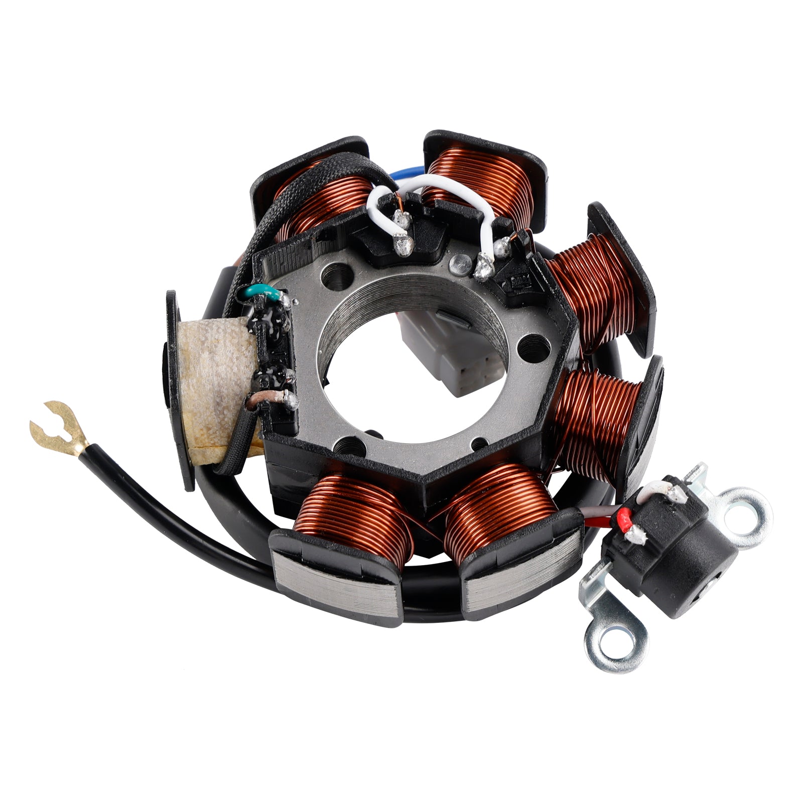 2004/2006/2008/2010/2013-2024 Yamaha YBR125 YBR125E YBR125EGS YBR125G 7 GERADOR DE ESTATOR DE BOLAS 5VL-H5510-00