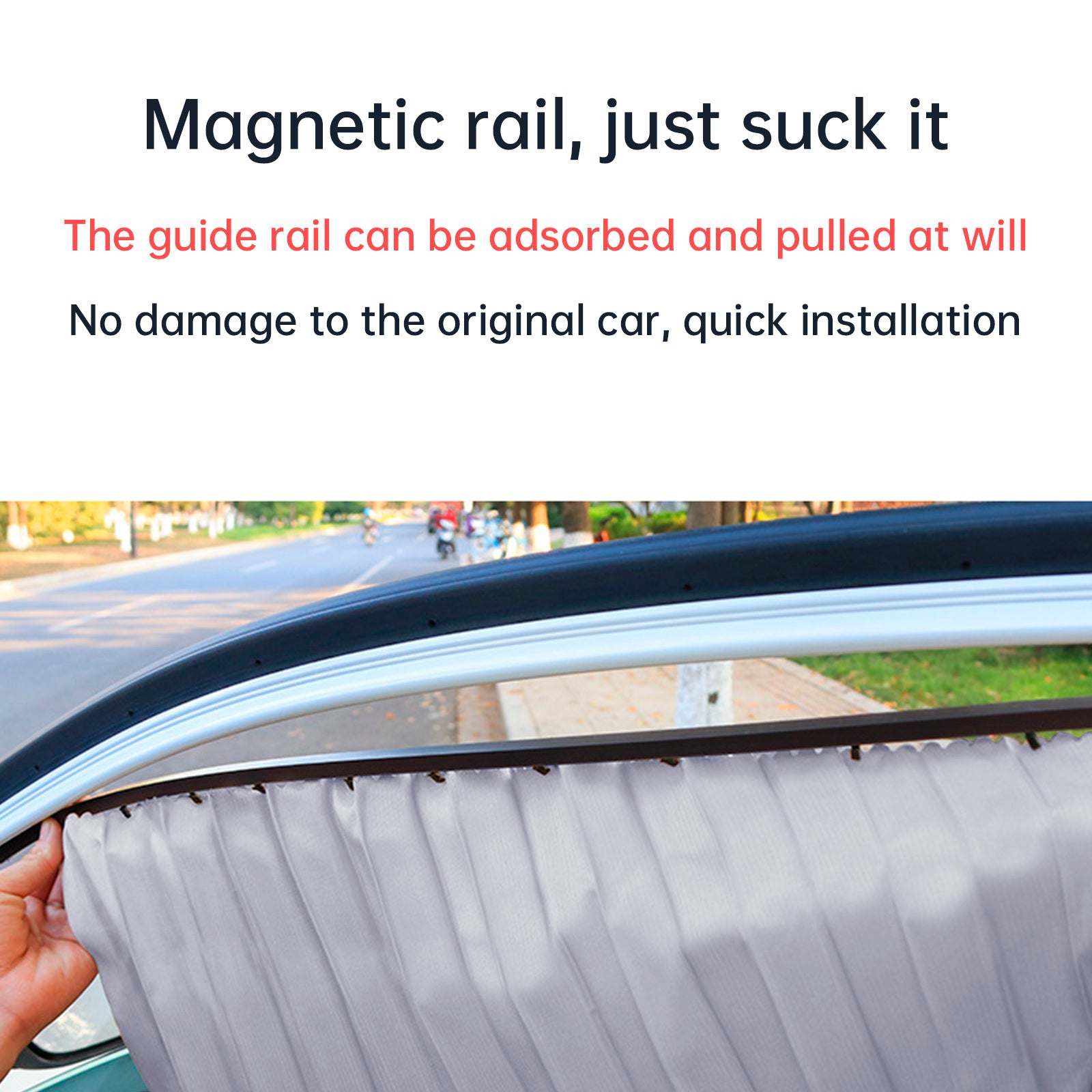 4x Universal Car Side Window Sun Shades Silver For Breast feeding Taking a nap