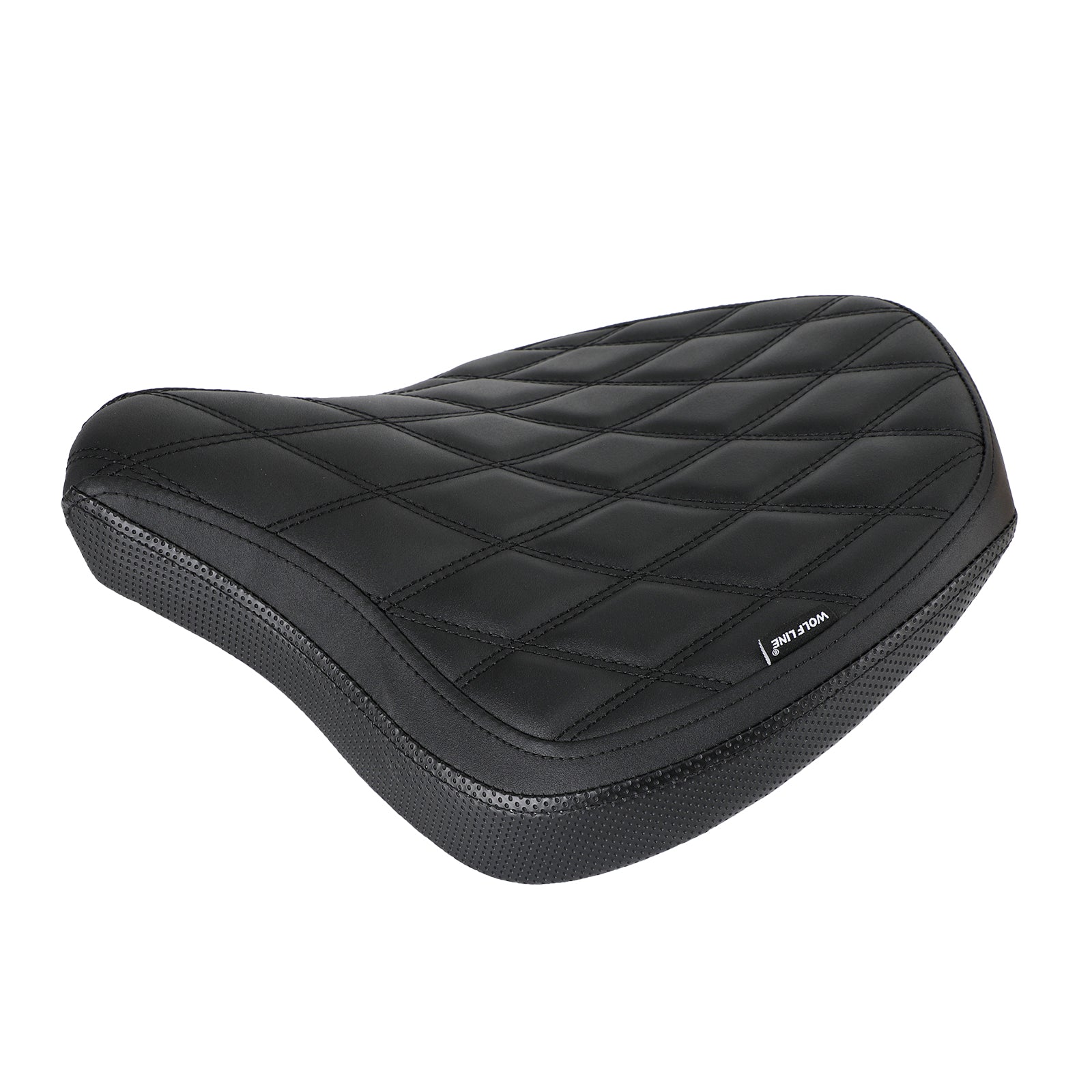 Coussin de conducteur de siège avant Raider Pu diamant pour Tr Bobber 17-22 2019 2020 2021 marron