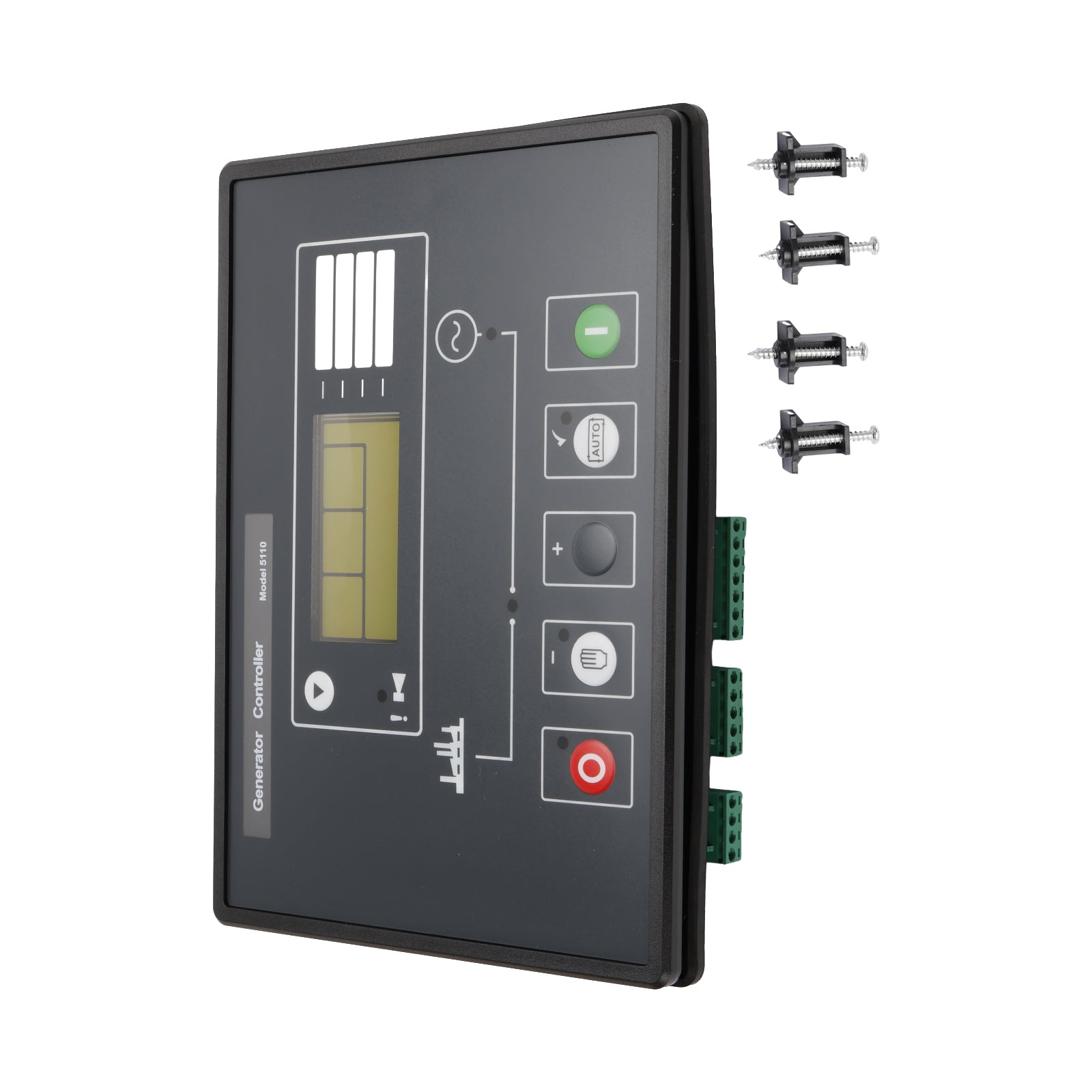 Pantalla LCD del panel de control del módulo del controlador del generador DSE5110 para aguas profundas