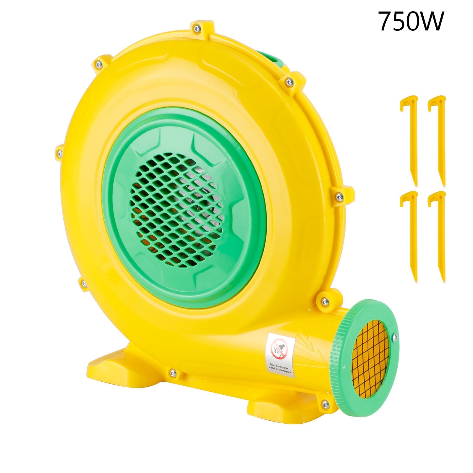 750W Bounce gonflable House Water Toby Pompe Pompe Blower Blower Fan Castle gonflable