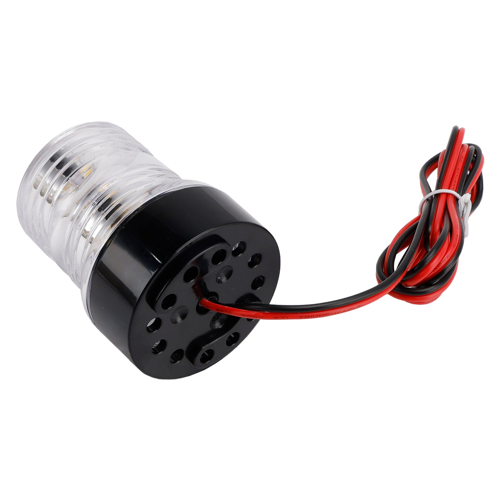 10-24V DC 2.7W IP66 Navigation Signal Light Anchor Vessel Round Lamp Boat Yacht