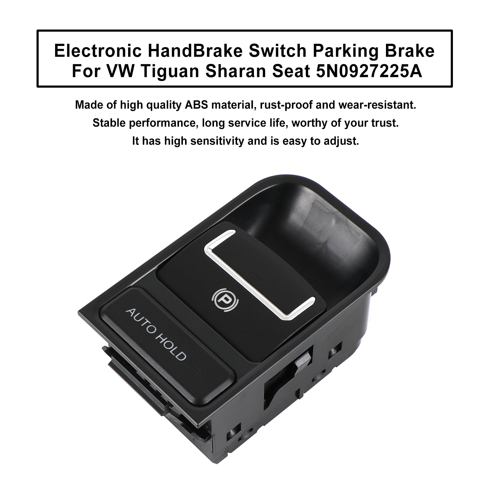 Elektronische parkeerrem-handremschakelaar voor VW Tiguan Sharan Alhambra 5N0927225A