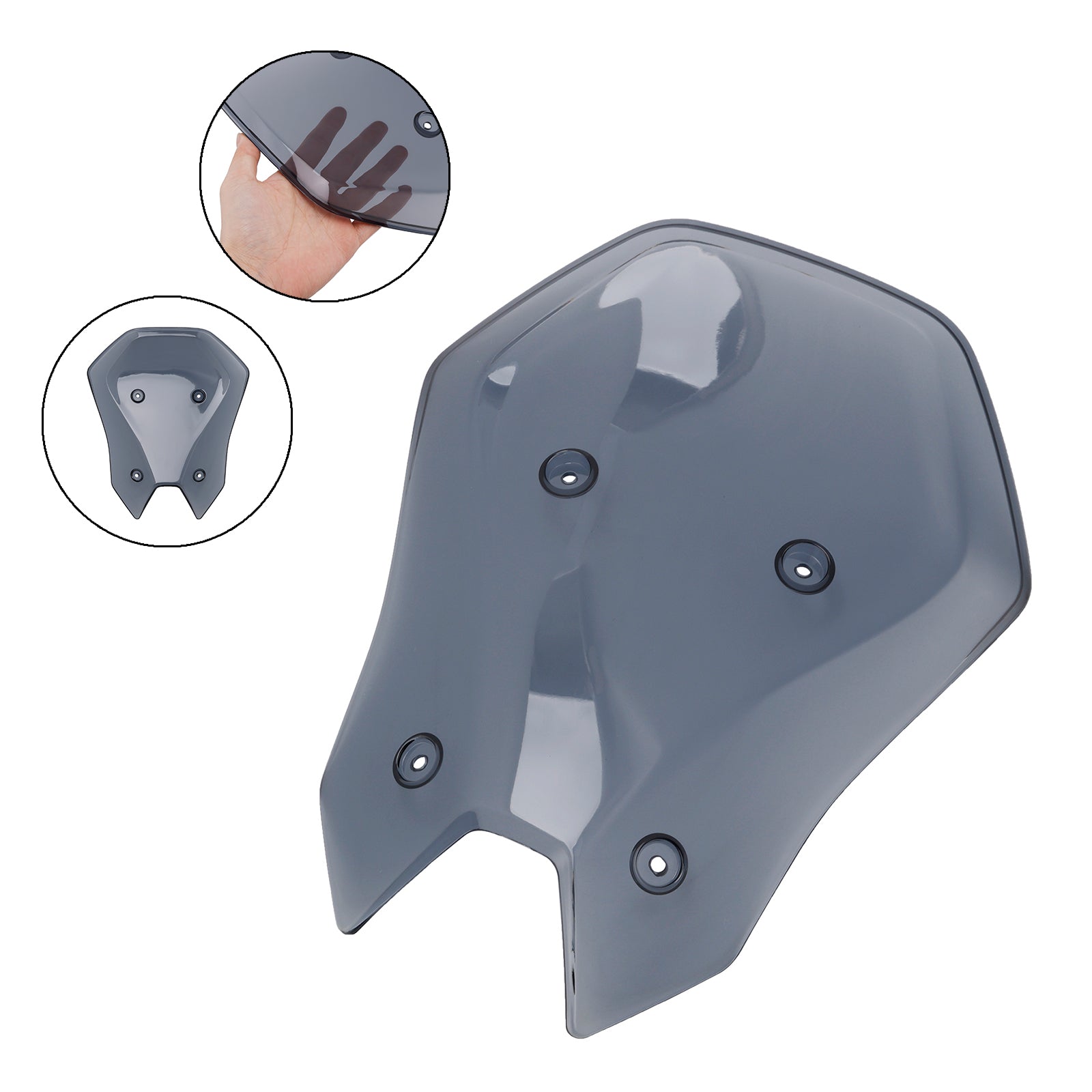 2025- KAWASAKI Z900 Pare-brise en plastique ABS