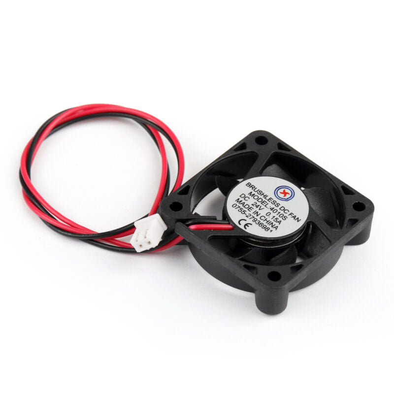 Ventilateur sans balais refroidisseur DC 40x40x10mm 0,15A 0,1A 12/24V 4010s