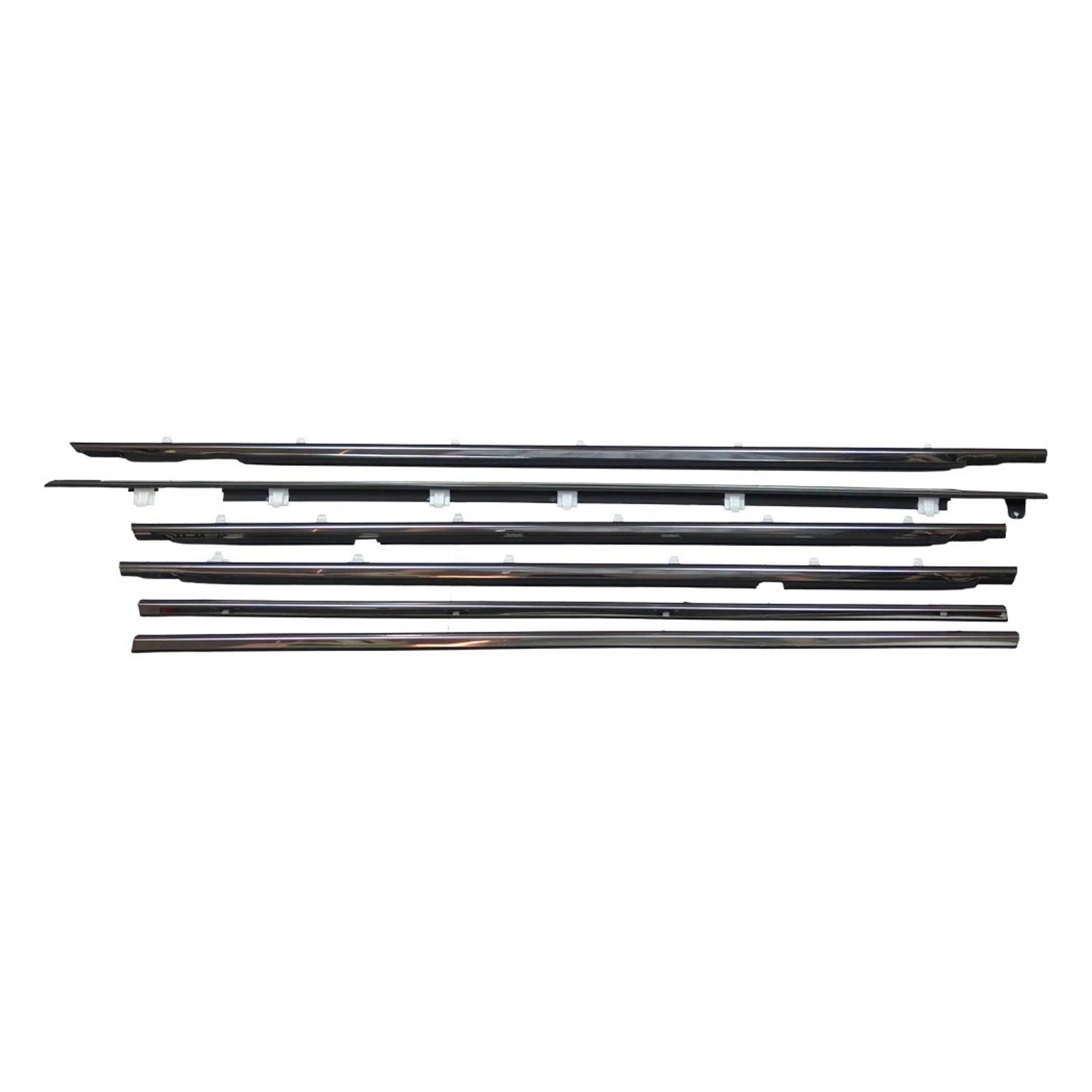 6PCS Door Belt Molding For Toyota Land Cruiser 80 Series 1991-1997