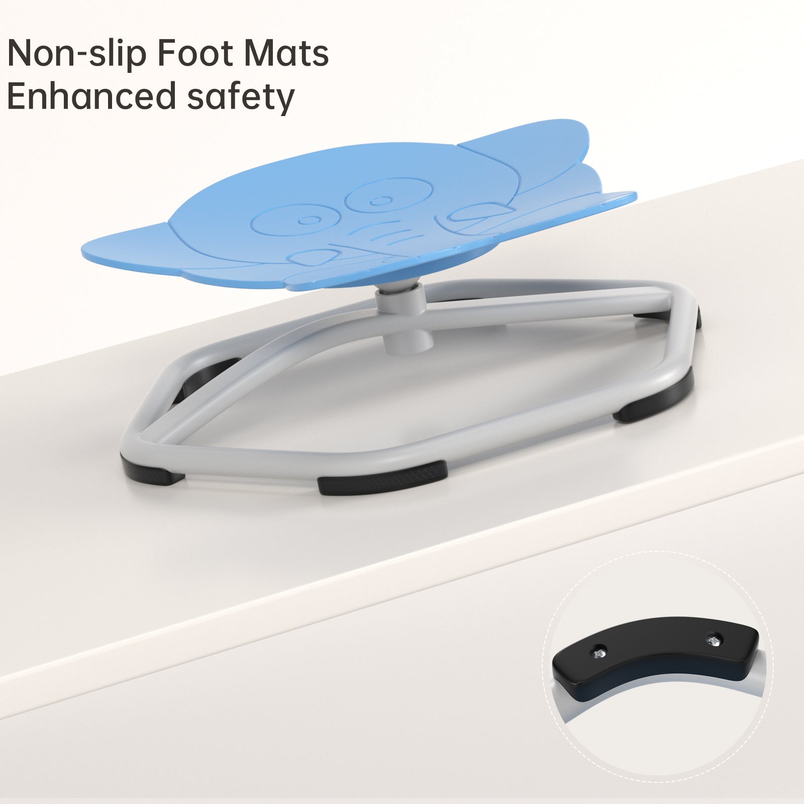 Asseyez-vous + spin 360 ° sensoriel rotation siège pivotant jouet enfants éléphant wobble chaise tabouret