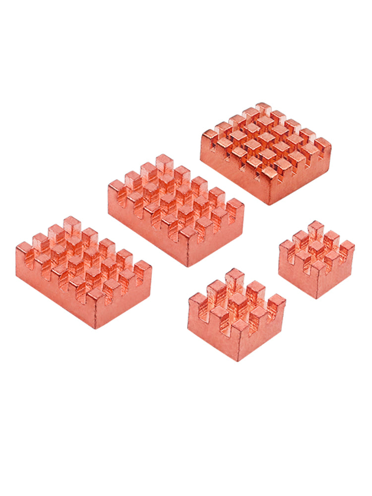 Radiator Banana Pi OpenWrtOne Zuiver koperen koellichaam met zelfklevende CPU-koeler