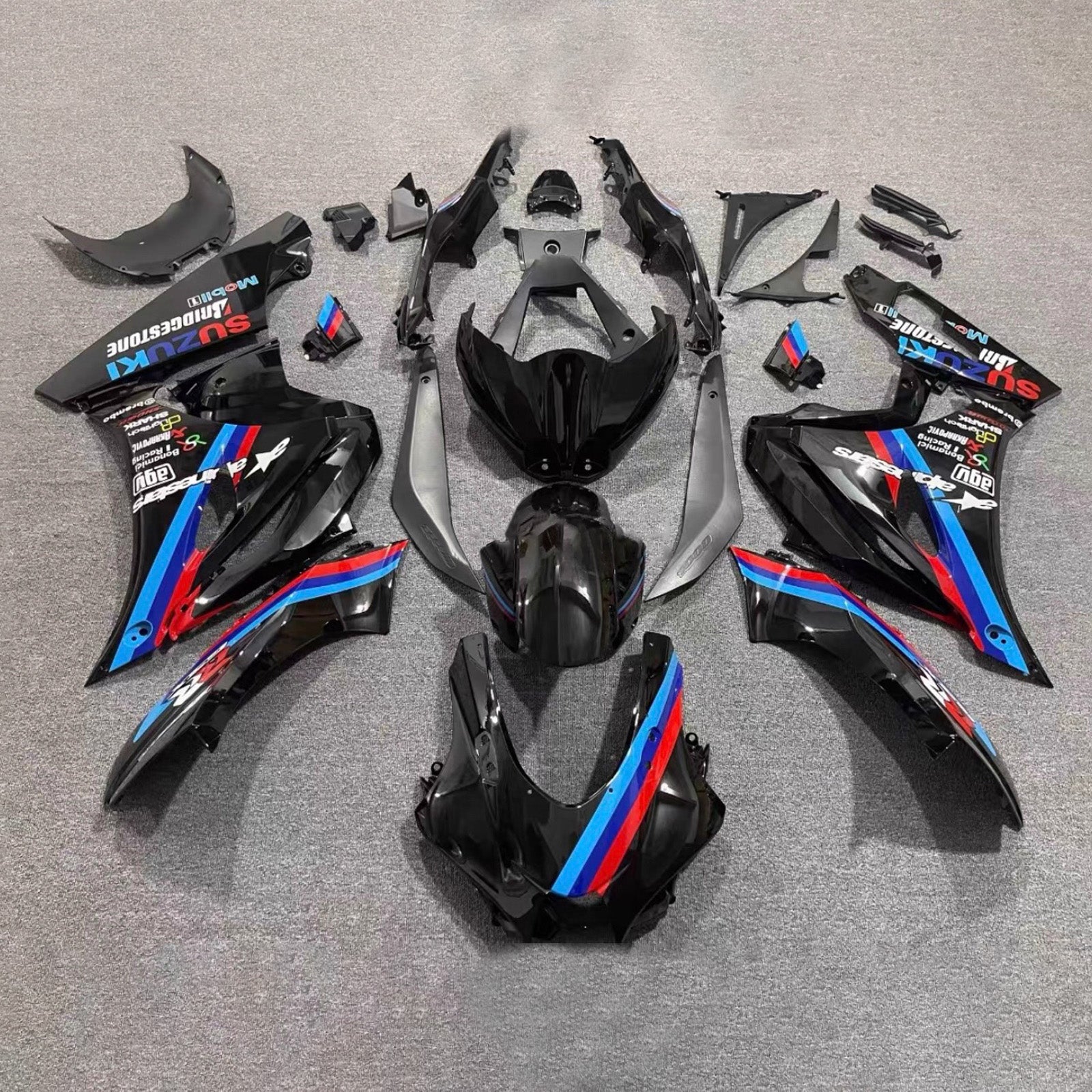 Injection Fairing Kit Bodywork Plastic ABS For Suzuki GSXR1000 2017-2025 K17