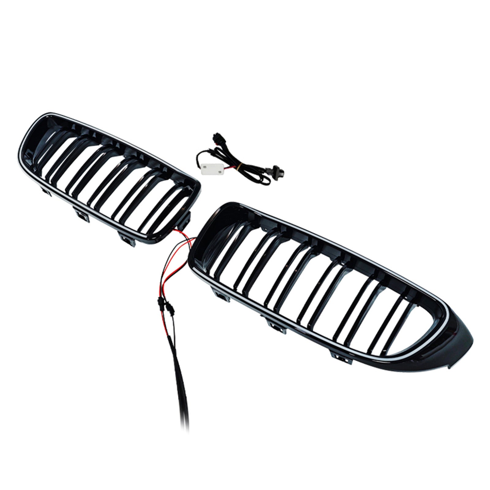2014-2020 Fit BMW F32 F33 F36 F82 Black Front Kidney Grille Grill Dual Slat